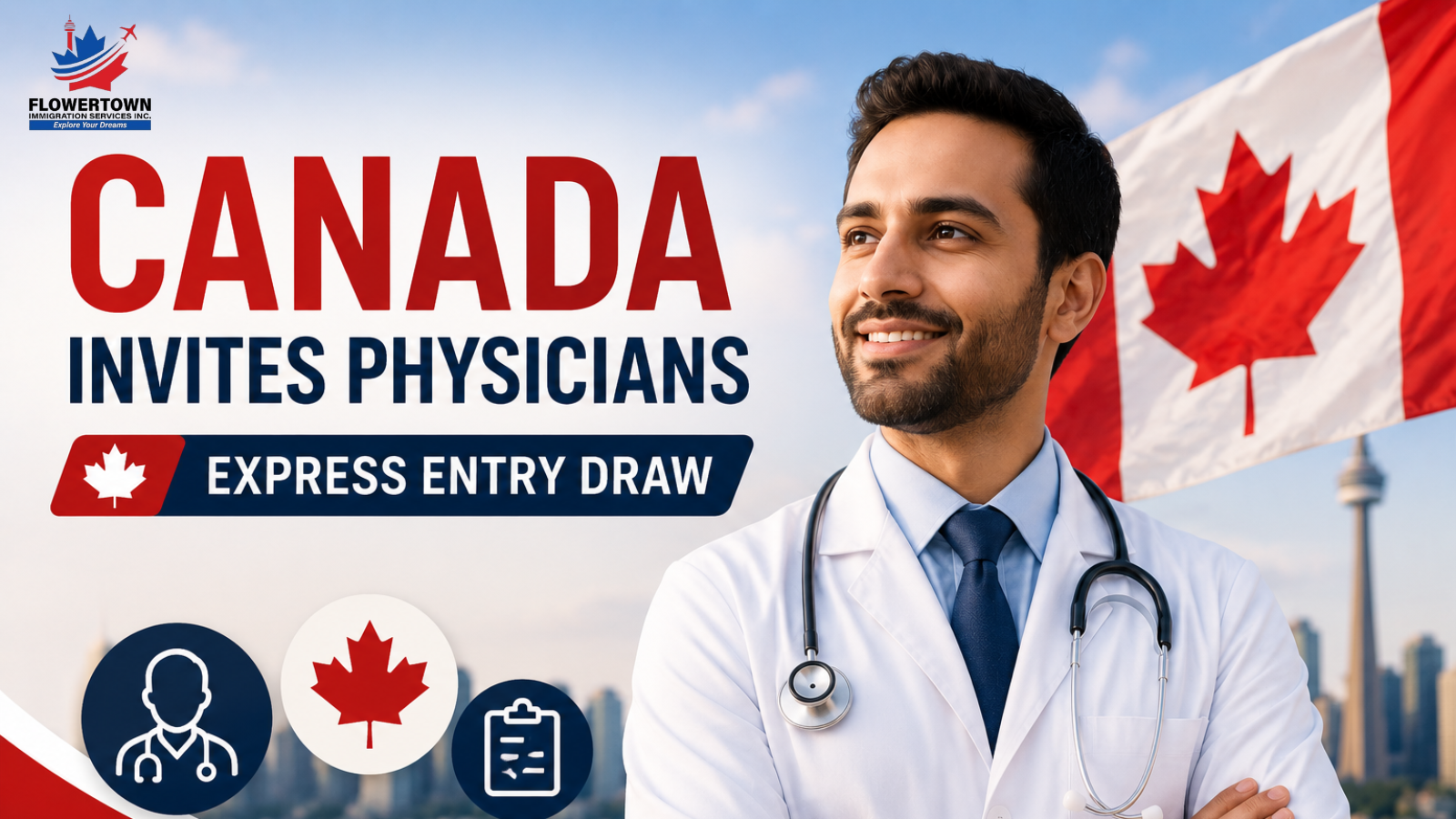 Canada Issues 271 Invitations to Physicians with Canadian Work Experience in Express Entry Draw