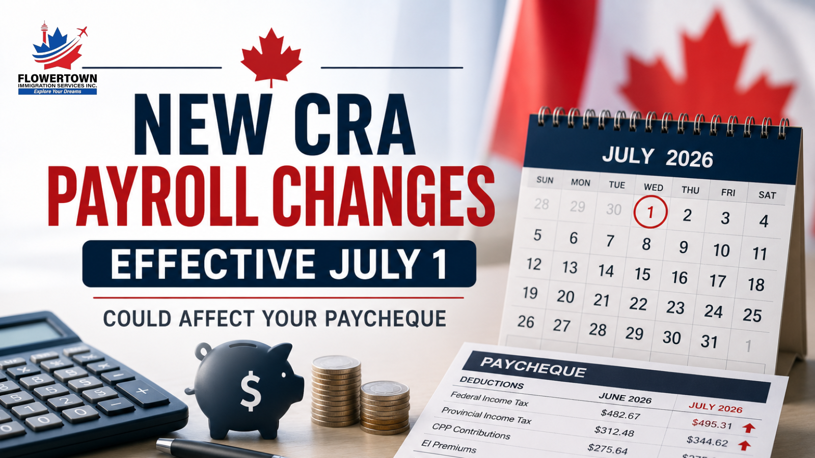 New CRA Payroll Changes Effective July 1 Could Affect Your Paycheque