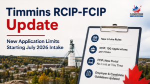 Timmins RCIP-FCIP Update: New Application Limits Starting July 2026 Intake