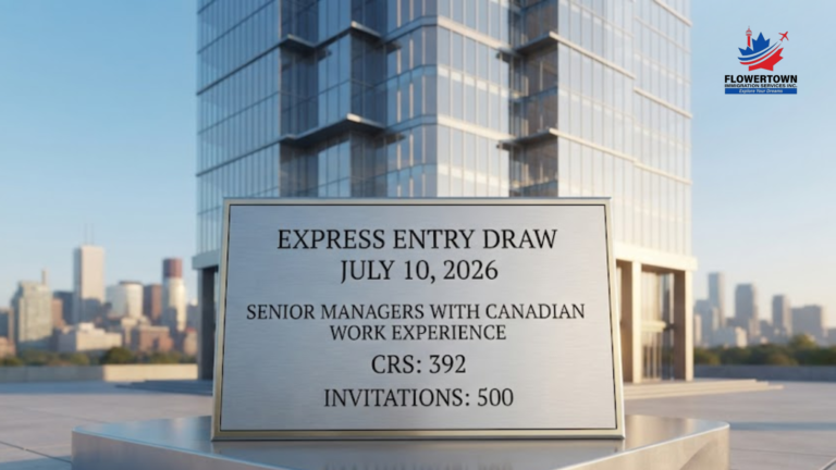 Express Entry Draw July 10, 2026: Senior Managers with Canadian Work Experience Round Explained