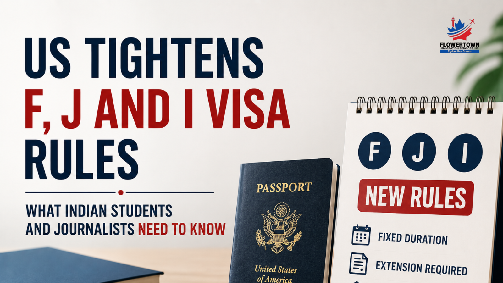US Tightens F, J and I Visa Rules: What Indian Students and Journalists Need to Know
