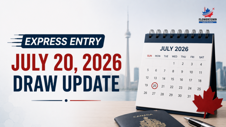 Express Entry Draw July 20, 2026: PNP Round Invites 511 Candidates at CRS 744