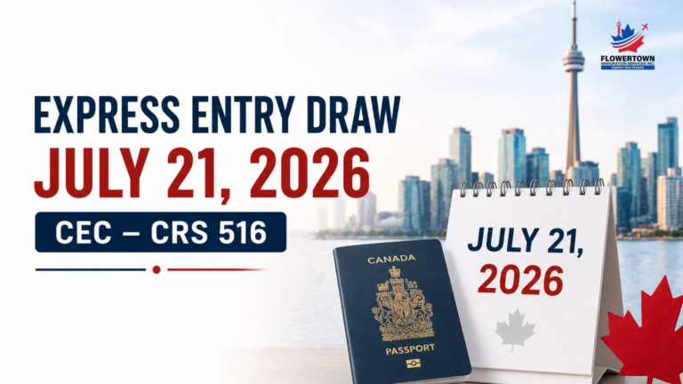 Express Entry Draw July 21, 2026: CEC Invites 2,000 Candidates at CRS 516