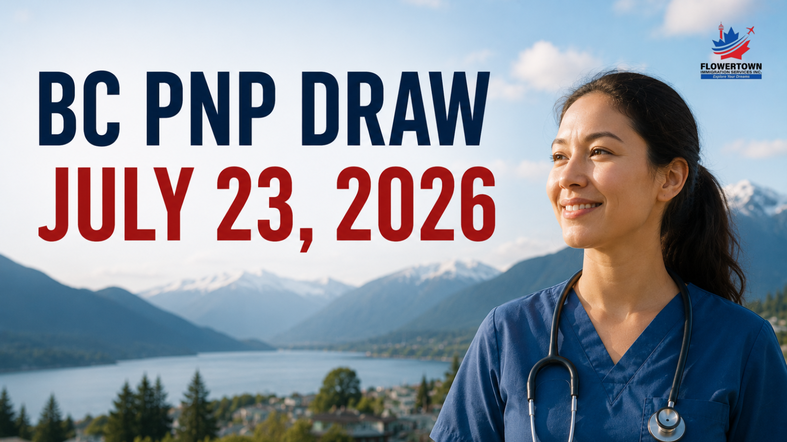 BC PNP Draw July 23, 2026: Rural and Remote Health Workers Invited at Just 50 Points
