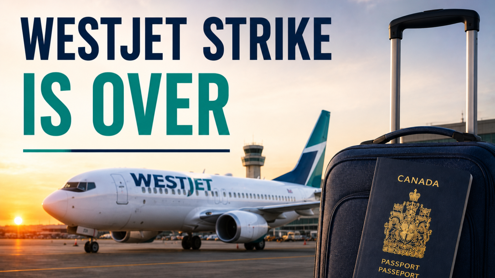 WestJet Strike Is Over, But Flights Won’t Return to Normal Overnight