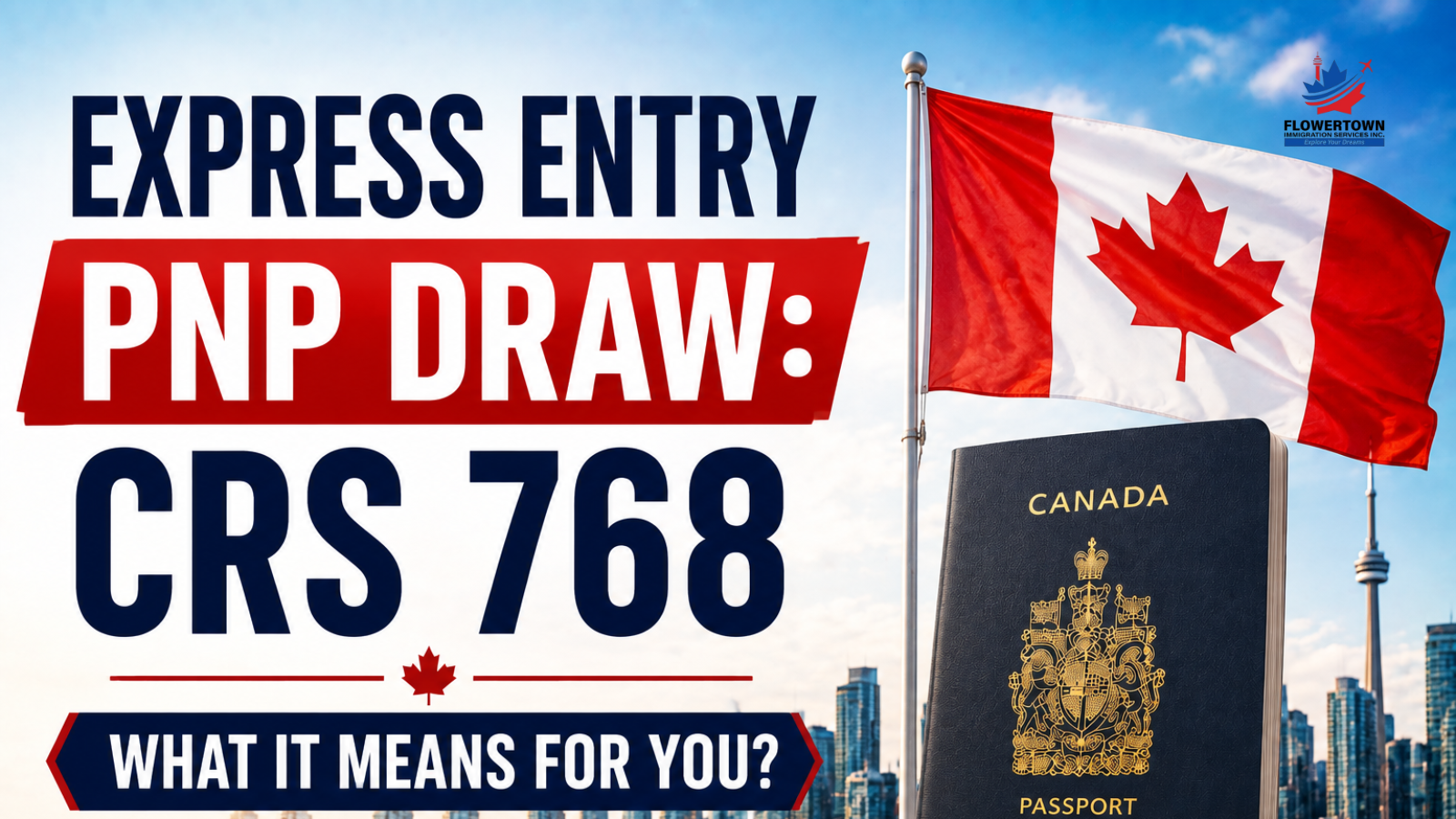 Latest Express Entry Draw: PNP Candidates Invited at CRS 768. What It Means for You?